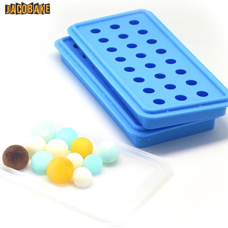 製氷皿 アイストレー シリコン アイスボールモールド ミニ丸氷 手作り ヨーグルト タピオカ ゼリー チ..