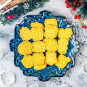 クッキー型 クリスマス キャラクター かわいい ミニ サンタクロース ツリー スノーマン トナカイ 18点セット 製菓 お菓子作り 手作り デコレーション