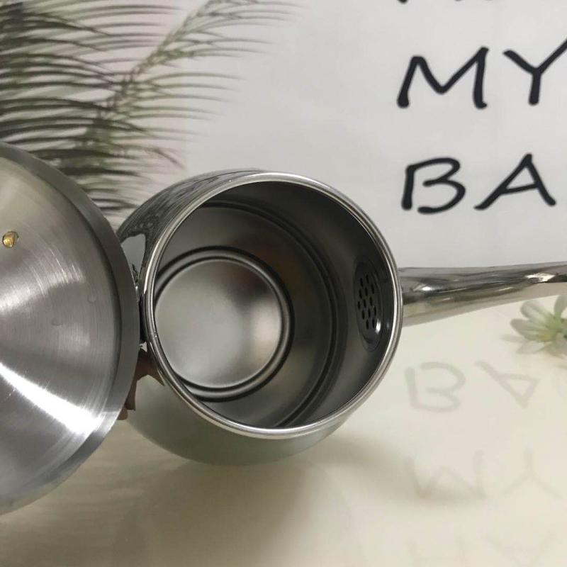 ケトル ステンレス製 厚手 茶こし 大容量 家庭用 業務用 ホテル レストラン 飲食店 IH レトロ 韓国風 ..