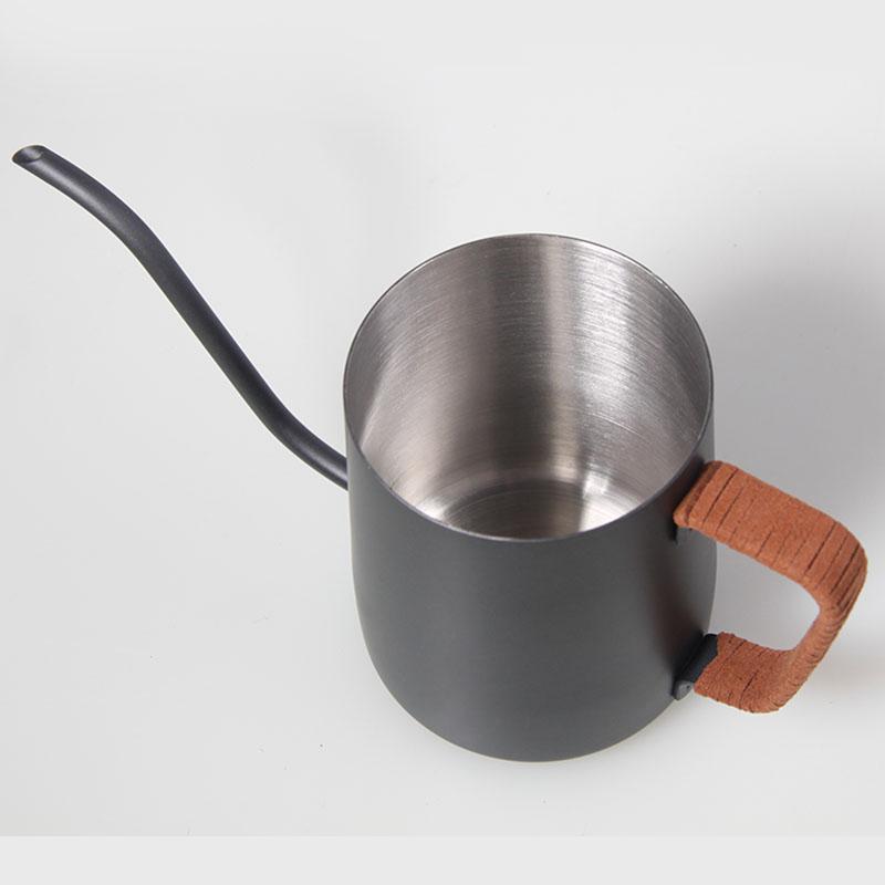 コーヒーポット 珈琲ポット 細口 ロングノズル 304ステンレス製 ハンドドリップ 注ぎやすい 水量調節 シングルオリジン ケトル キッチン用品 おしゃれ