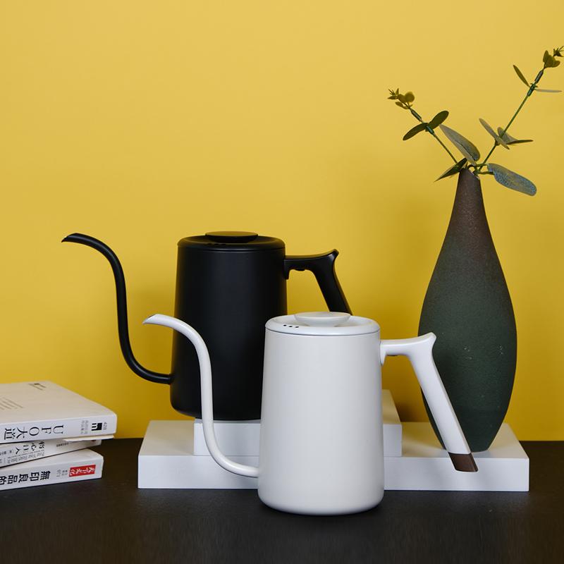 コーヒーケトル 304ステンレス製 ドリップ式 細口 ロングノズル ドリップバッグコーヒー 注ぎやすい 家..