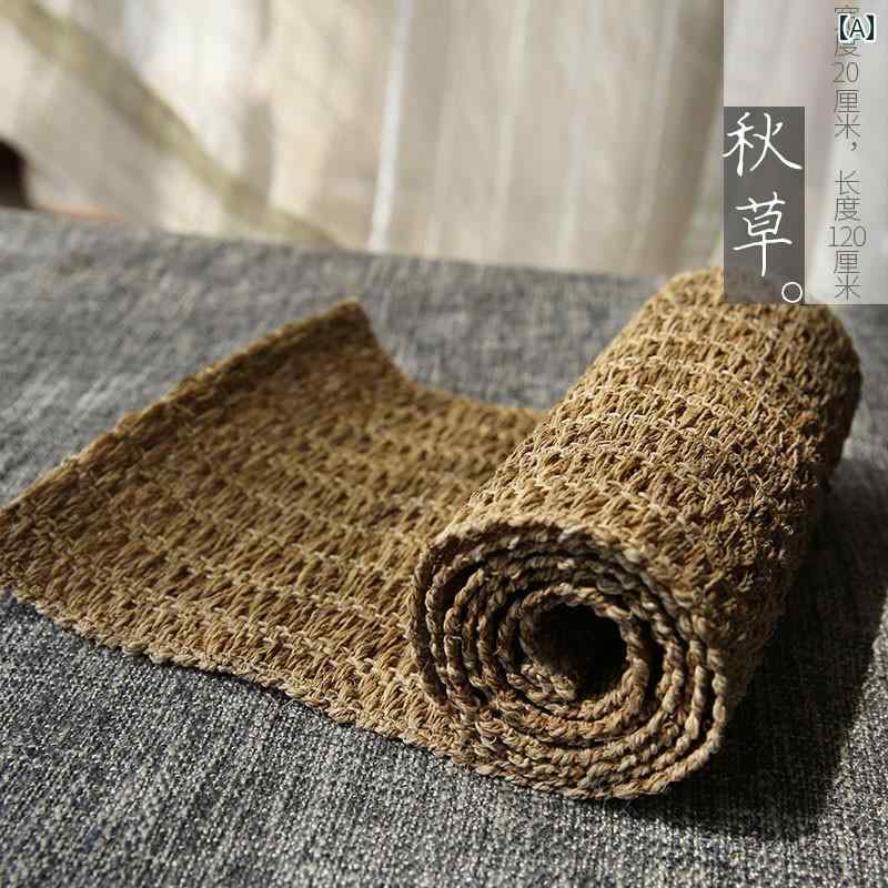 テーブルクロス テーブルランナー 綿麻 リネン 麻 手作り 吸水性 ナチュラル 禅風 ...