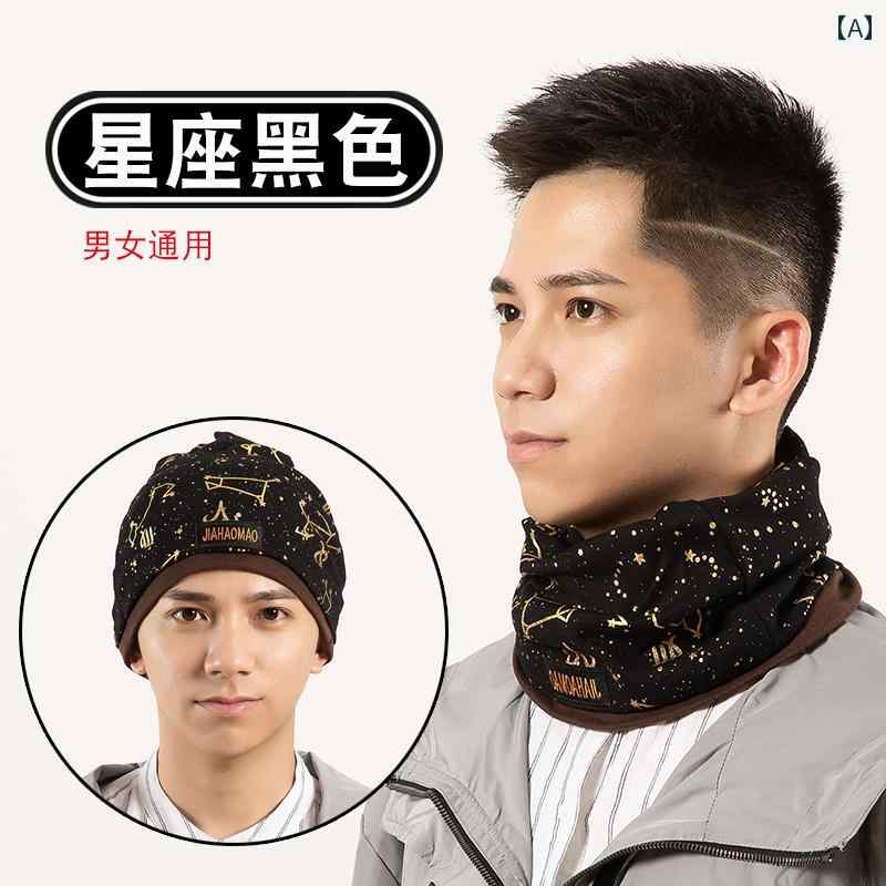 ネックウォーマー 男女兼用 防寒 フェイスマスク バラクラバ 多機能 厚手 裏起毛 ニット 防風 暖かい 伸縮性 サイクリング バイク スキー 登山 アウトドア スポーツ 冬用