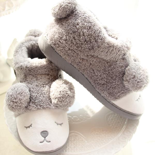 スリッパ 男女兼用 メンズ レディース カップル ルームシューズ 厚底 防水 もこもこ ファー かかと 室内履き 家庭用 産後 マタニティ 暖かい 暖かい 秋冬 ピンク グレー ホワイト