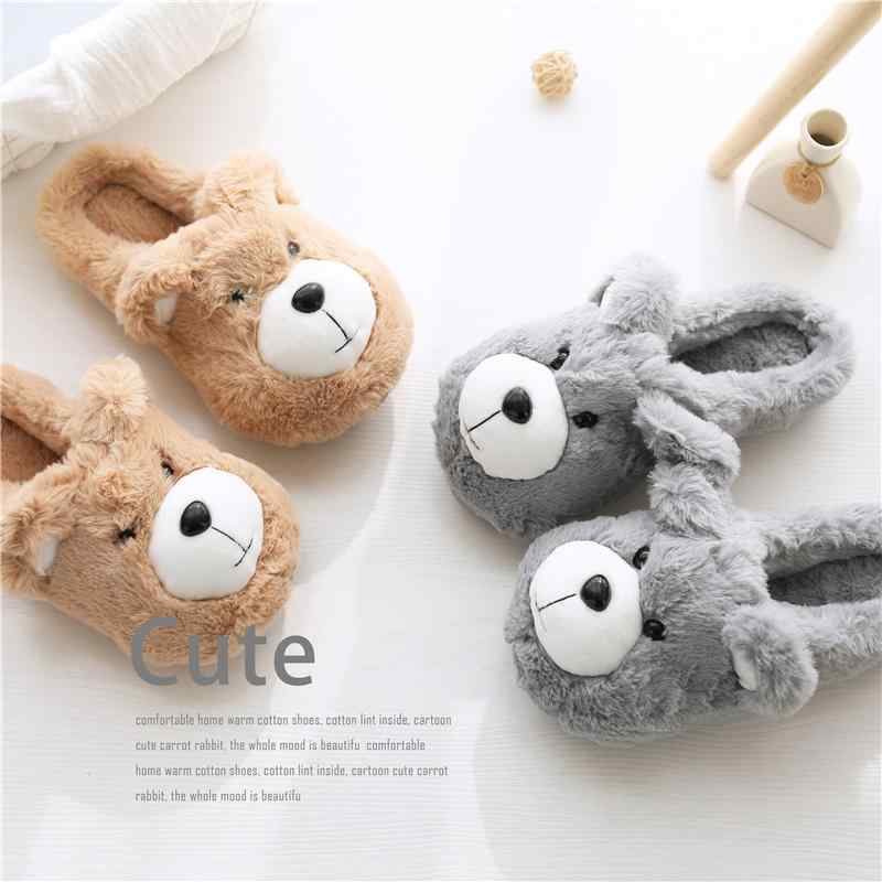 ルームシューズ 男女兼用 秋冬 キャラクター スリッパ 暖かい 裏ボア もこもこ フランネル 厚底 かわい..