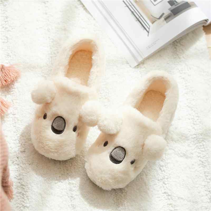 スリッパ レディース 女性用 冬用 ふわふわ ボア かかと 暖かい あったか 滑り止め 厚底 かわいい 室内履き マタニティ 産後 コットン