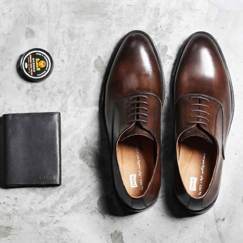 革靴 メンズ 革 ビジネス フォーマル ダービー オックスフォード カジュアル レトロ ヴィンテージ加工 ..