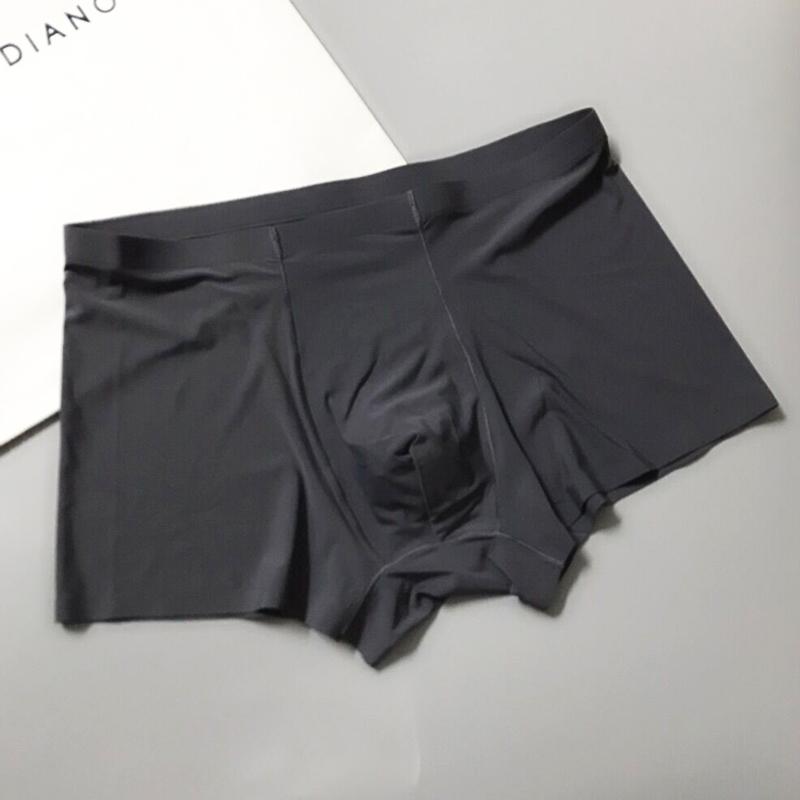 ボクサーパンツ メンズ 接触冷感 薄手 軽量 シームレス 通気性 吸湿速乾 ストレッチ 無地 大きいサイズ 大きいサイズ 春夏 ドライインナー 快適