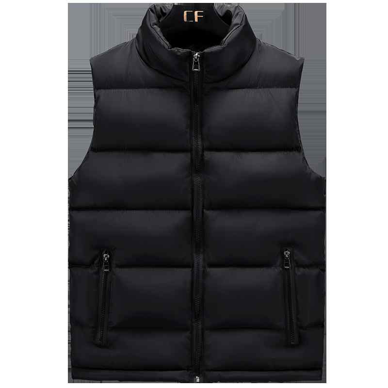 ベスト メンズ 秋冬 中綿 スタンドカラー ジレ ポリエステル スリムフィット カジュアル おしゃれ 防寒 暖かい 暖かい 大きいサイズ 普段使い