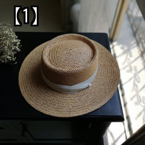 年夏 麦わら帽子 フレンチ フラットエッジ レトロ 夏 日焼け防止 夏休み ビーチ イギリス 年夏 麦わら帽子 フレンチ フラットエッジ レトロ 夏 日焼け防止 夏休み ビーチ イギリス