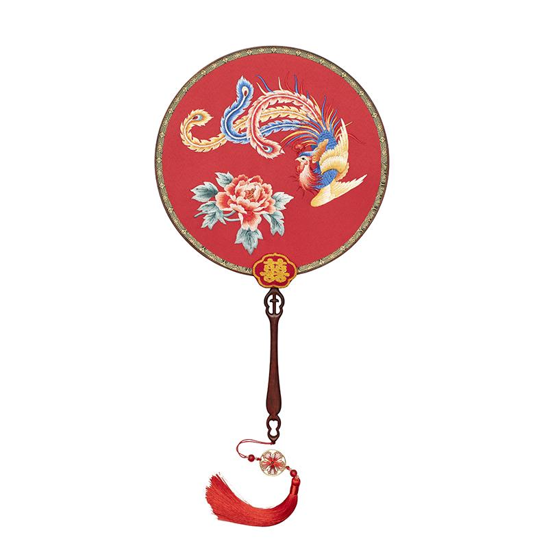 サイズ: 22-25cm デザイン: 宮廷風 カラー: 百年好合+鳳穿牡丹扇面.富貴牡丹図+鳳穿牡丹扇面.富貴牡丹図+鳳求凰扇面.雍容華貴+鳳求凰扇面.多子多福+百年好合扇面.多子多福+鳳求凰扇面.雍容華貴+鳳求凰扇面.富貴牡丹図+鳳求凰扇面.百年好合+鳳穿牡丹扇面 扇面素材: 扇面形状: 円形 扇面加工: 刺繍 扇骨本数: 1本 扇骨素材: ローズウッド タイプ: 工芸扇 仕様: 手作り