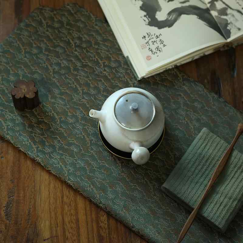 防水テーブルランナー カビに強い 中国茶 台湾茶道具 茶席