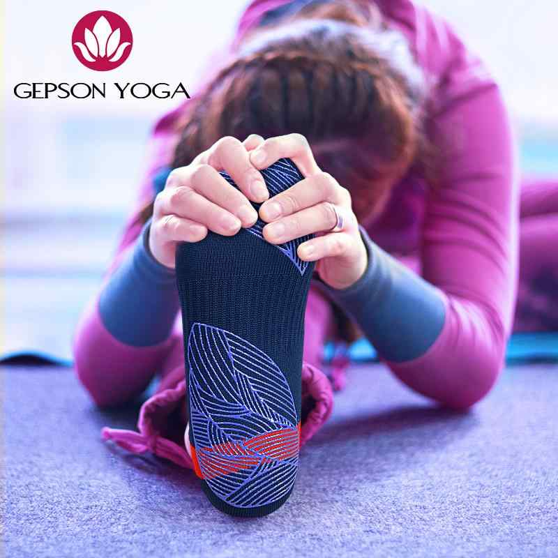 ヨガソックス ヨガ靴下 レディース 滑り止め シリコン 五本指 つま先なし ピラティス バレエ ダンス トレーニング ジム フィットネス 室内スポーツ 初心者 合成 吸湿速乾 春夏