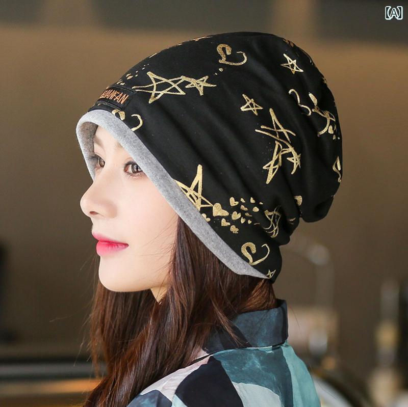 ニット帽 レディース 女性用 秋冬 春 2WAY ネックウォーマー スヌード ターバン帽 ...