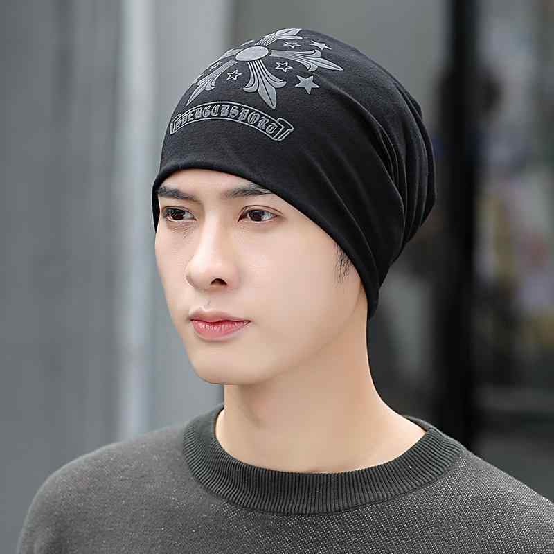 ニット帽 メンズ ワッチキャップ ビーニー ターバン帽 ヘッドラップ 薄手 ルーズ くしゅくしゅ ポリエ..