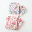 浴衣 女の子 キッズ 子供 綿 ガーゼ 半袖 和服 パジャマ ルームウェア 部屋着 親子お揃いセット 夏