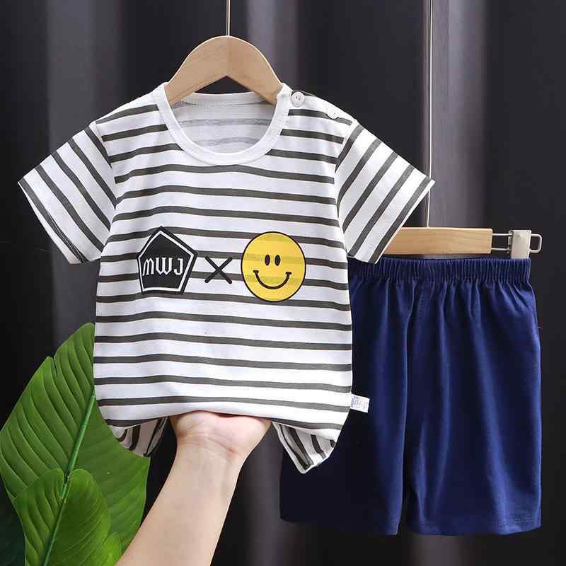 パジャマ キッズ ベビー 男の子 女の子 半袖 ショートパンツ 上下セット 綿 コットン 春夏 快適 部屋着 カジュアル