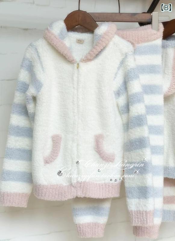 パジャマ ルームウェア 部屋着 キッズ 親子 秋冬 やわらか ふわふわ もこもこ フリ...