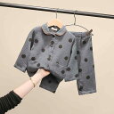 パジャマ ルームウェア キッズ 女の子 女の子 春秋 綿 ガーゼ ドット柄 セットアップ 吸湿速乾 静電気防止 冷房対策 部屋着