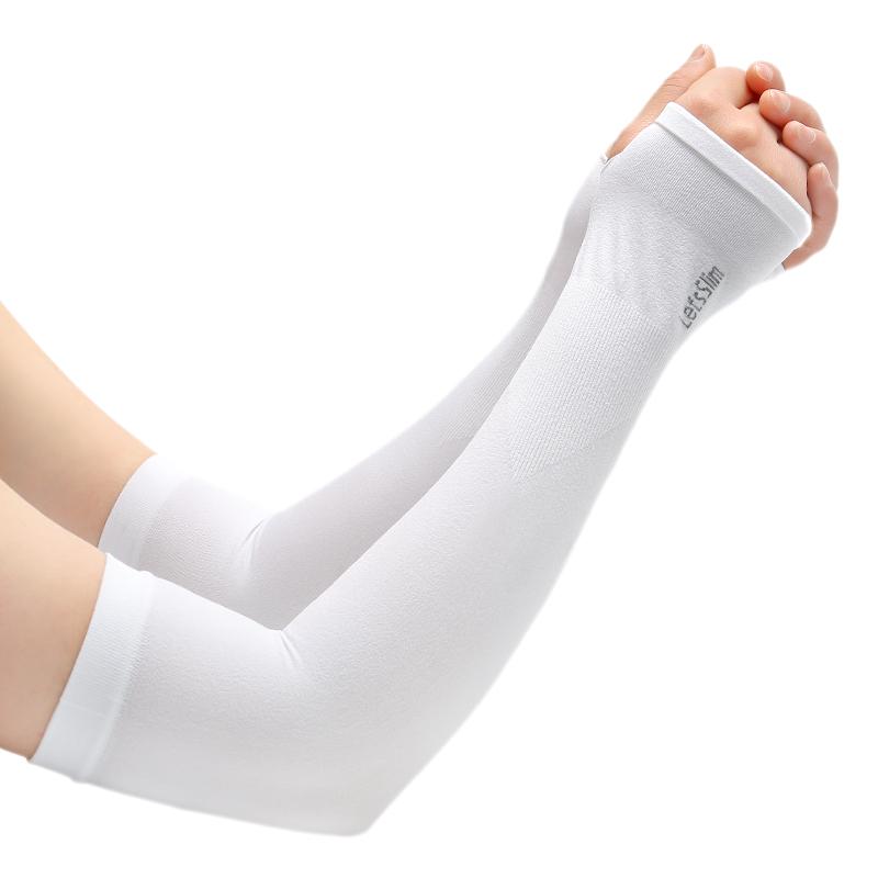 アームカバー メンズ レディース 春夏 接触冷感 ひんやり UVカット 日焼け対策 ロング丈 薄手 再生 運転 ドライブ アウトドア スポーツ