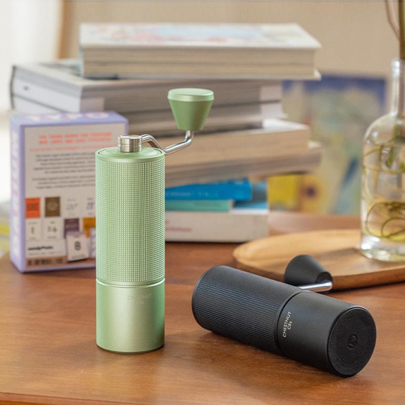 コーヒーミル 手動式 栗子C3S S2C660刃 珈琲豆挽き器 ポータブル コンパクト アウトドア キャンプ ドリップ 家庭用