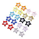 ヘアクリップ 女の子 キッズ ベビー かわいい 星 ハート パッチンピン 前髪 サイド ミニ 髪飾り カラフル ミックスカラー 普段使い お出かけ ヘアピン ス...