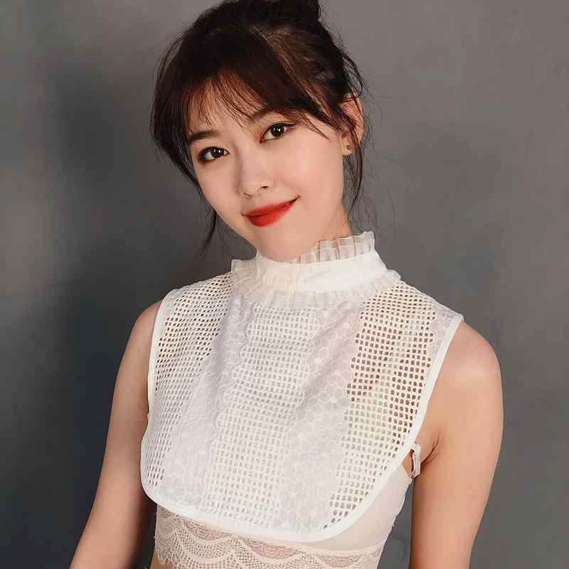 ・カテゴリ: 付け襟・スタイル: 韓国風・主な素材: 綿布・柄: 無地・カラー展開: ホワイト.ブラック・対象: 女性・対象年齢層: 若年層.中年層・機能: 装飾・適用シーズン: 春.夏.秋.冬・デザイン: プリーツ