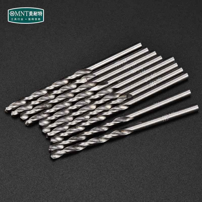 電動工具 ストレートシャンク ツイストドリル 10本セット 小型 精密 05〜30mm ハイス鋼製 薄金属 プラ..