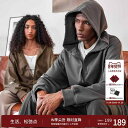 パーカー メンズ 長袖 大きいサイズ 厚手 レディース 秋冬 おしゃれ シンプル 無地 ゆったり 暖かい プルオーバー ジップ ペアルック カップル 黒 グレー