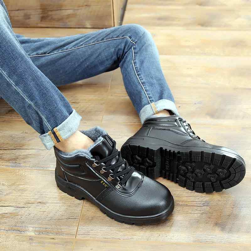 靴 男女兼用 軽量 防水 耐油 滑り止め 鋼鉄先芯 つま先保護 耐衝撃 突き刺し防止 耐踏抜き 絶縁 静電気..