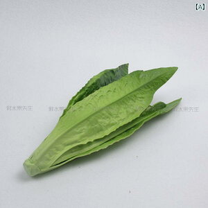 食品サンプル 高精度 リアルな 野菜 フェイクフルーツ 料理模型 PU 油麦菜 レタス 飲食店装飾 レストランディスプレイ 店舗用