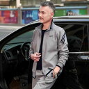 ジャージ 上下 メンズ 大きいサイズ カジュアル 長袖 春秋 紳士 裏起毛 暖かい プレゼント シンプル おしゃれ 綿 柔らかい 通気性 耐摩耗性 黒 グレー ...