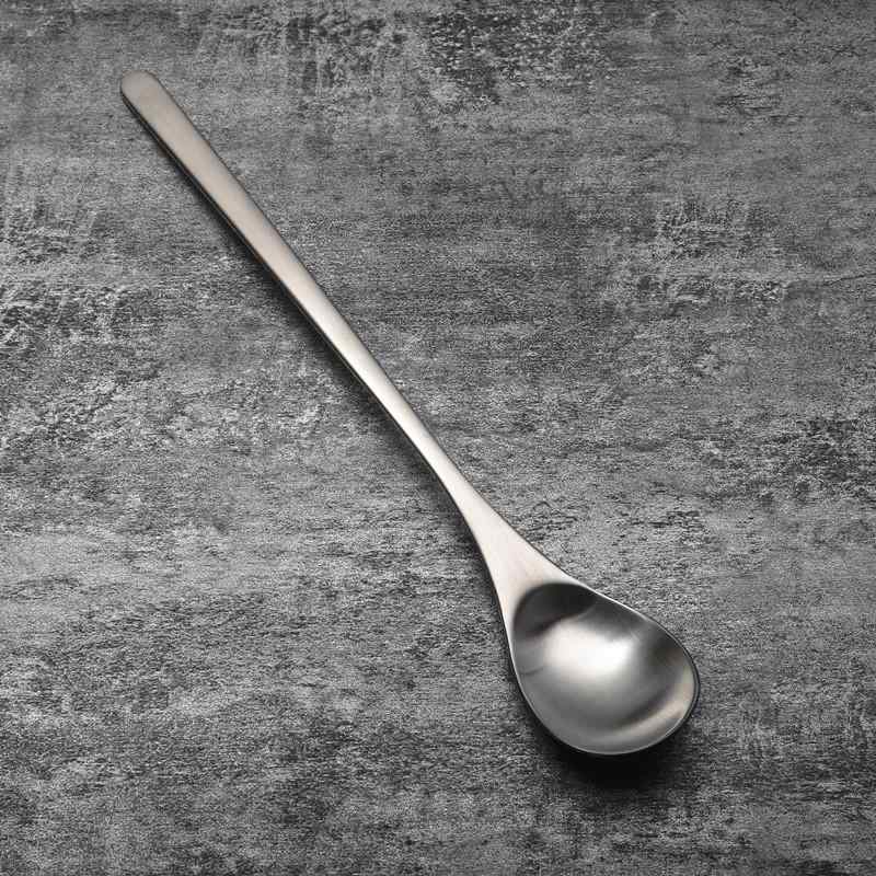 スプーン 長柄 18-10ステンレス コーヒー マドラー 調味料 アイス デザート ドリンク用 ミニスプーン ..