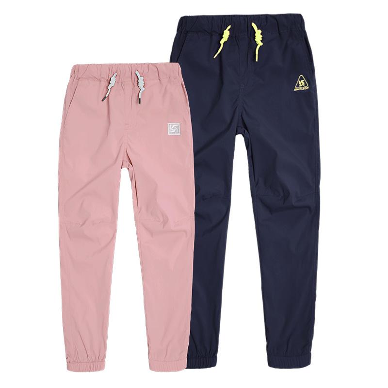パンツ キッズ 男女兼用 男の子 女の子 子供 薄手 軽量 速乾 吸湿性 スポーツ ボトムス ロング丈 カジュアル カーキ ベージュ ライトグレー グレーピンク ナイトブルー ダークブルー パープル 春夏秋冬