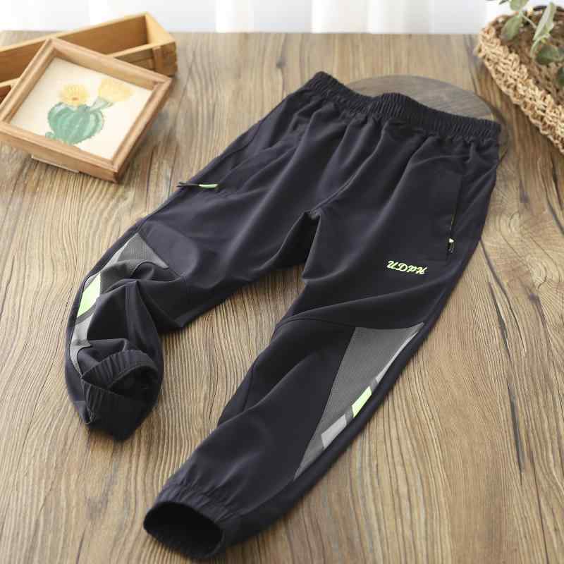 Long-Trousers, Trousers - パンツ 男の子 キッズ 子供 ジュニア 接触冷感 速乾 薄手 虫よけ ロングパンツ スポーツ 運動 夏物 カジュアル 普段使い ブラック ネイビー