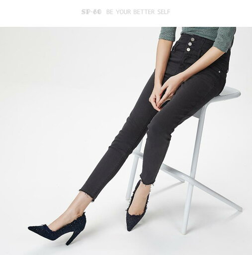 デニムパンツ ジーンズ レディース ハイウエスト スリム スキニー ペンシルパンツ クロップド丈 アンクル丈 ストレッチ 伸縮性 脚長効果 スタイルアップ 裏起毛 春秋 デニムパンツ ジーンズ レディース ハイウエスト スリム スキニー ペンシルパンツ クロップド丈 アンクル丈 ストレッチ 伸縮性 脚長効果 スタイルアップ 裏起毛 春秋