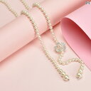 ベルト レディース パール おしゃれ ウエストマーク ドレス 韓国 チェーン 装飾 花 リボン アクセサリー パーティー 結婚式