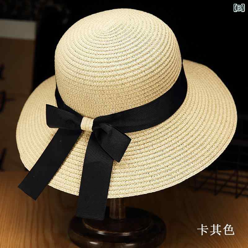 麦わら帽子 レディース 夏 ビーチ リゾート 旅行 日よけ UVカット 紫外線対策 つば...