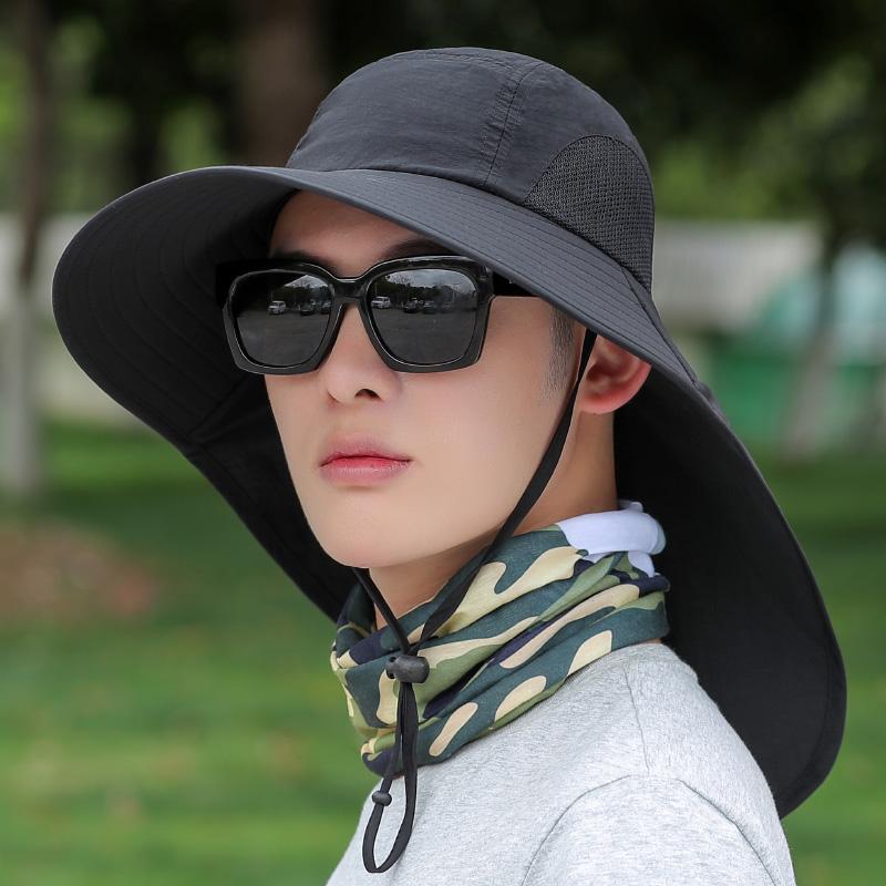 ・対象: 15歳〜59歳 男性・サイズ: 調節可能55-60cm・スタイル: カジュアル・デザイン: 無地・カラー展開: アーミーグリーン.ライトグレー.カーキ.ダークグレー.ネイビー.ブラック.ダークグレー（フェイスカバー付き）.ネイビー（フェイスカバー付き）.アーミーグリーン（フェイスカバー付き）.ブラック（フェイスカバー付き）.カーキ（フェイスカバー付き）.ライトグレー（フェイスカバー付き）・つばの形: 平つば・適用シーン: レジャー・帽子のトップ: ラウンドトップ・ハットタイプ: バケットハット・つばの広さ: つば広