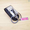キーホルダー メンズ おしゃれ ペンダント ウエスト シンプル ベルト ギフト ダブルリング