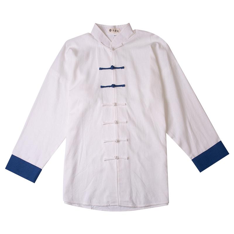 太極拳ウェア メンズ 麻 リネン 綿麻 コットンリネン 太極拳服 練習着 稽古着 演武服 試合服 武術ウェア パフォーマンスウェア 吸湿速乾 通気性 軽量 快適...