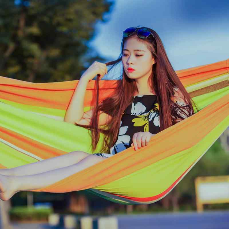 ハンモック 子供 2人用 ダブル 家庭用 学生寮 寝室 室内 屋外 ベランダ テラス 吊り下げ椅子 ブランコ ..