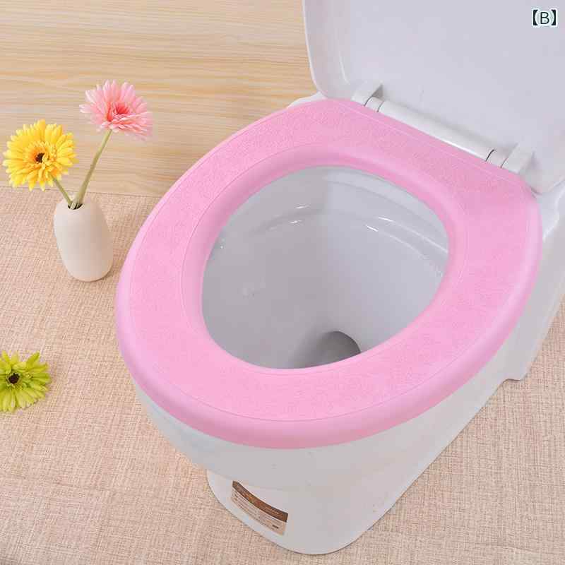 便座カバー 冬用 厚手 貼るタイプ フォームクッション 洗える 防水 防寒 快適 あっ...