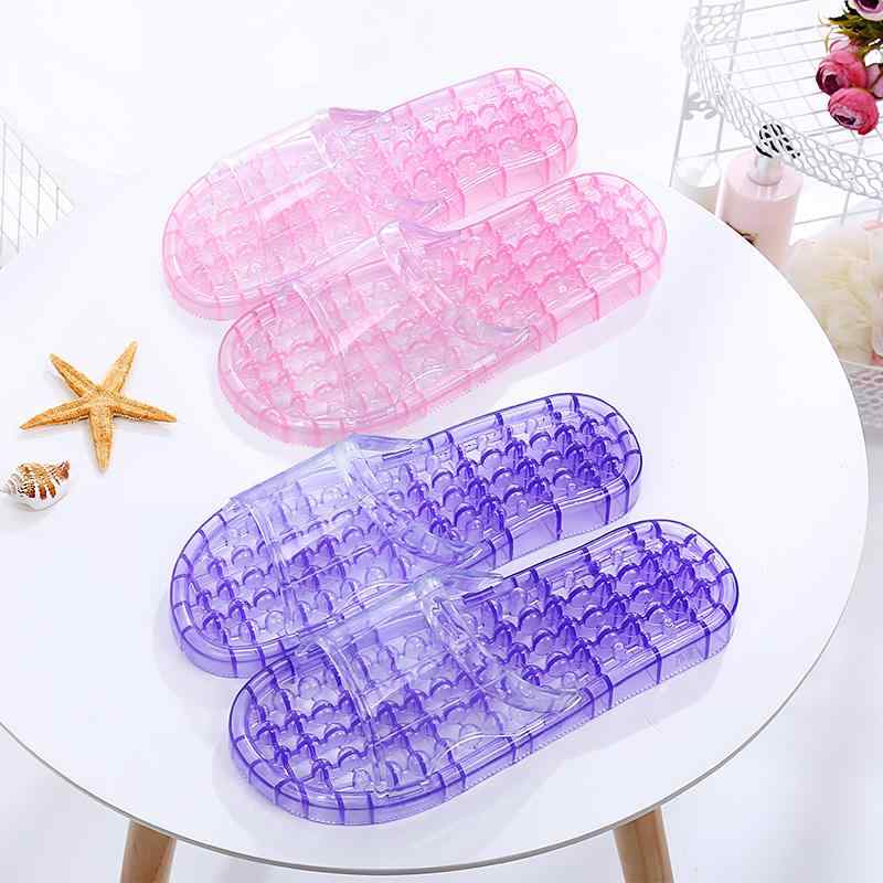 バスリッパ 男女兼用 シャワーサンダル マッサージ 滑り止め 水切り穴 通気性 プラスチック製 浴室 室..