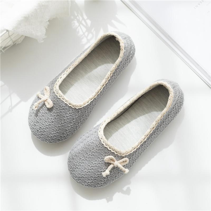 ルームシューズ レディース 産後用 室内履き 部屋履き 綿 かかと 厚底 滑り止め 軽量 ピンク グレー ク..