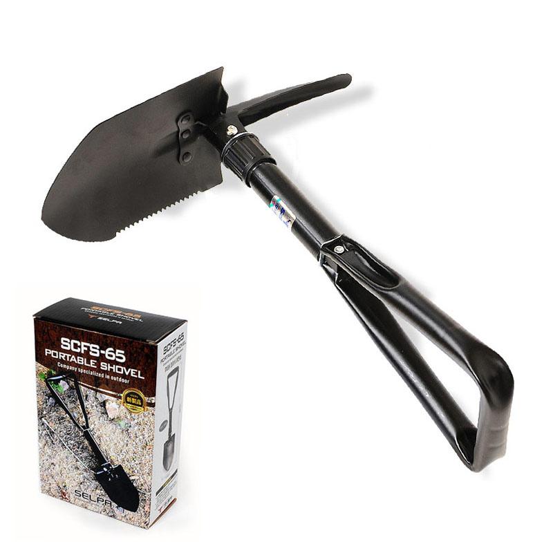 シャベル アウトドア キャンプ 登山 多機能 折りたたみ 携帯用 車載 ハンマー ピック 鍬 携帯スコップ ..