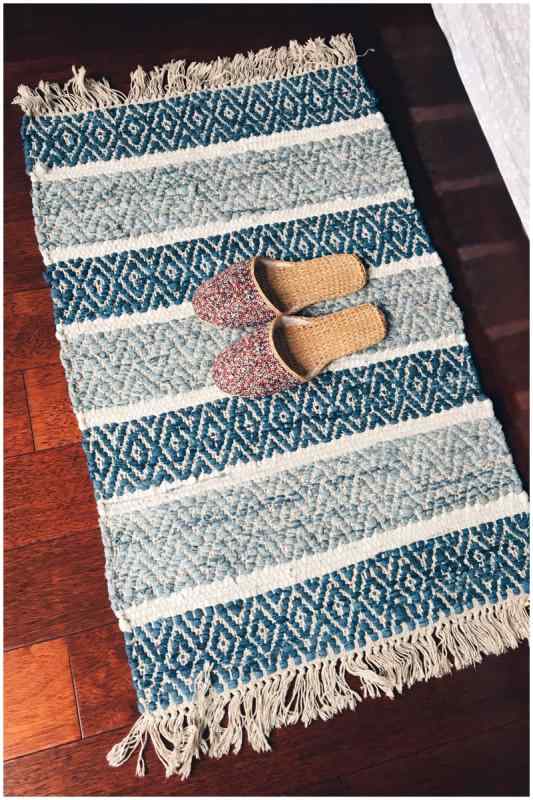 ルームシューズ レディース い草 編み 静音 手編み 小花柄 コットン 綿 涼感 接触冷感 吸湿速乾 軽量 ..