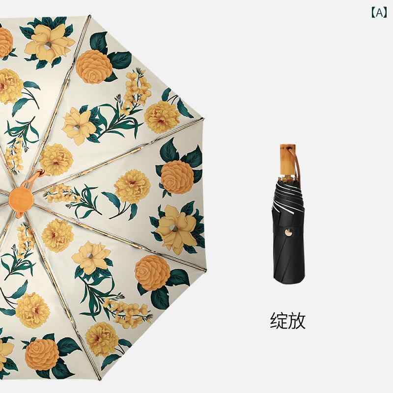 晴雨兼用傘 レディース 折りたたみ傘 軽量 コンパクト 遮光率 UVカット率 遮熱 涼...