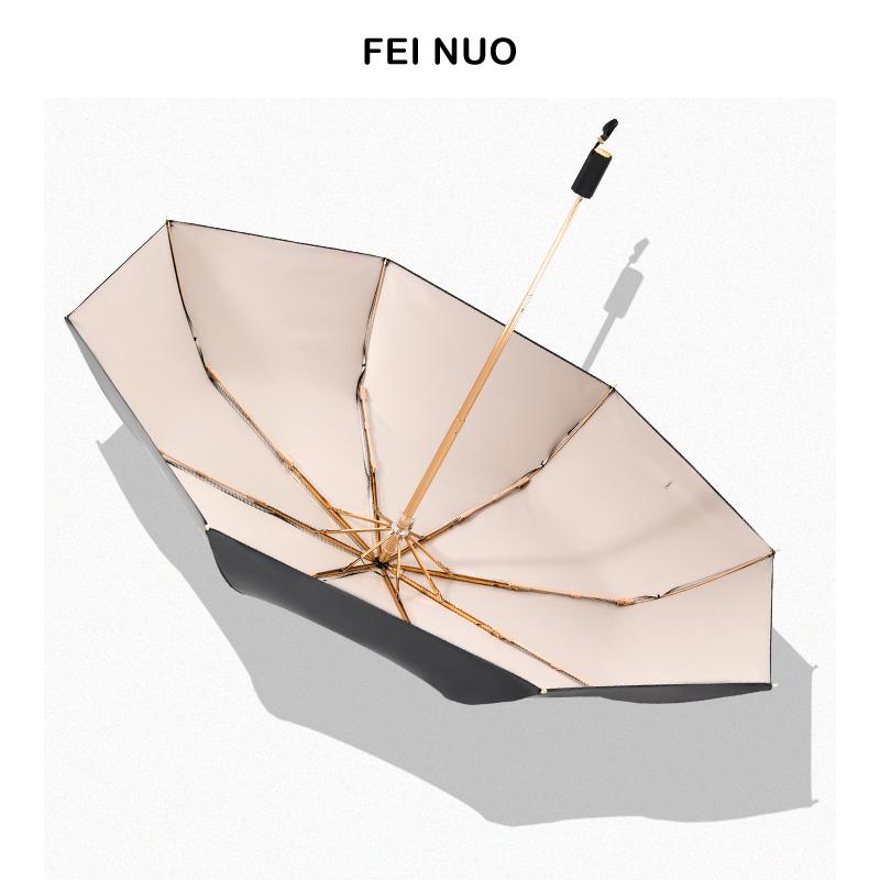 傘 レディース 晴雨兼用 折りたたみ 軽量 コンパクト 携帯 ポータブル UVカット 遮光 紫外線対策 三つ..