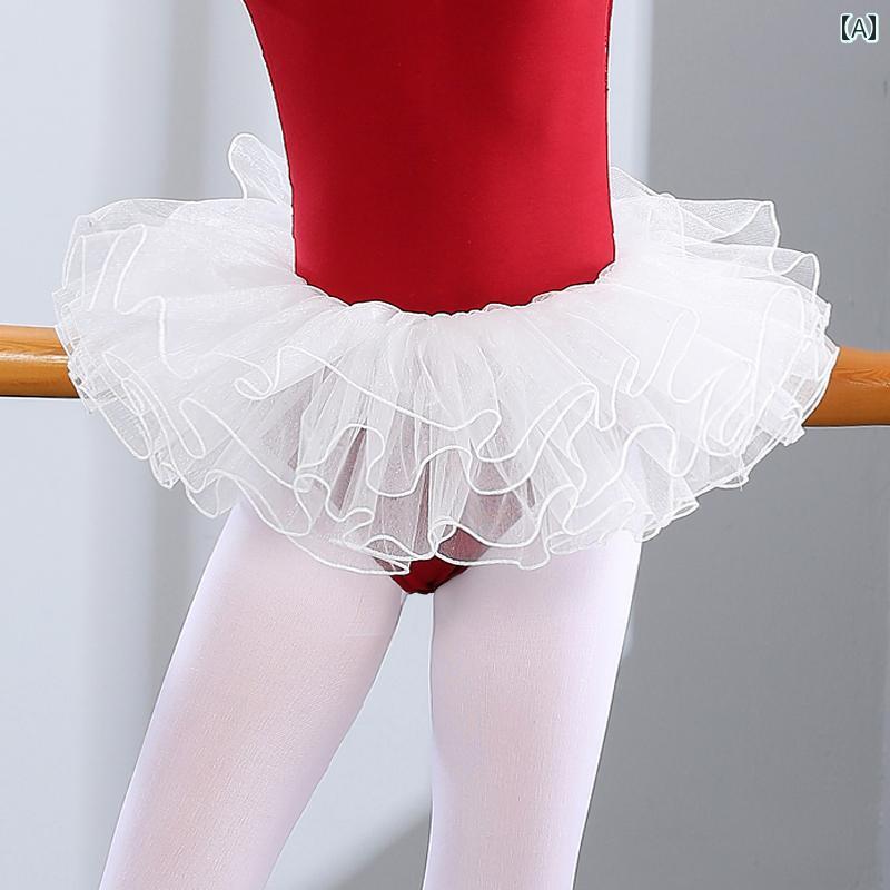 チュチュ スカート キッズ バレエ 子供用 かわいい ペチ プリンセス 教室 衣装 ダンス パフォーマンス 女の子 幼児 小学生